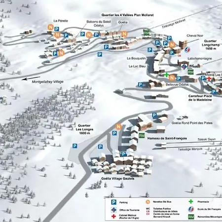 Vg5 Location Montagne A Francois Longchamps アパート
